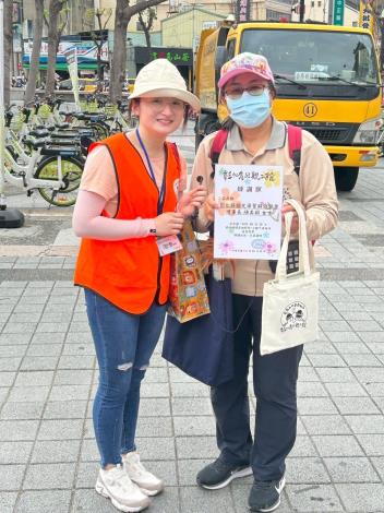 感謝美娟老師帶領隊伍