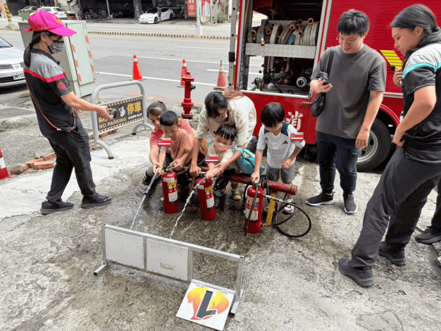 小小消防員－模擬滅火